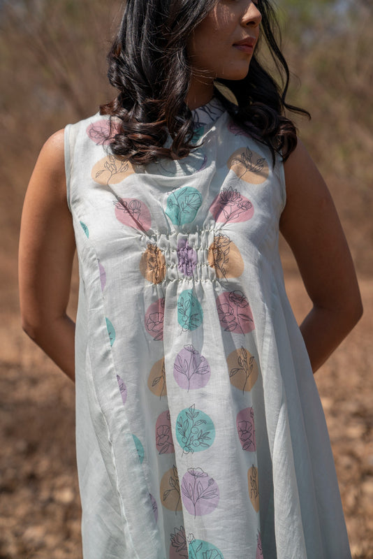 Blue Tent Dress